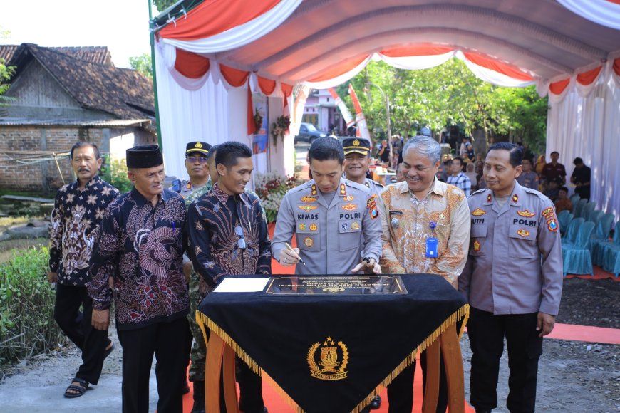 Jembatan Presisi Diresmikan, Aktivitas Warga Lebih Mudah