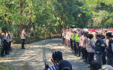 Polres Pelabuhan Tanjungperak Libatkan 696 Personel Kawal Pengesahan Warga Baru PSHT di Surabaya demi Menjaga Keamanan, Ketertiban, dan Kondusivitas Wilayah