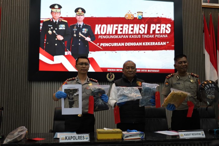Residivis Kambuhan Kembali Diamankan dalam Kasus Penjambretan